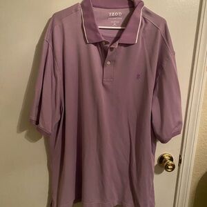 IZOD Men's Purple Polo Shirt